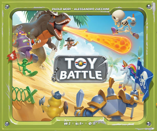 Board Game Review from 7yo Owen: Toy Battle