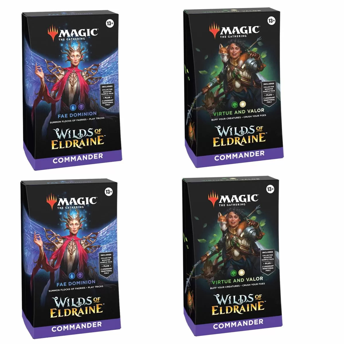 MTG Wilds of Eldraine Commander Decks