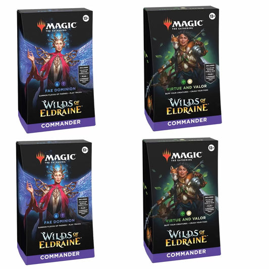 MTG Wilds of Eldraine Commander Decks