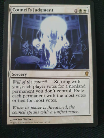 Council's Judgement