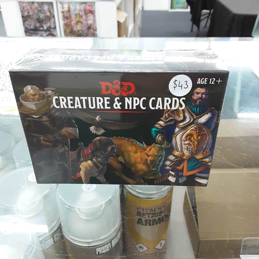 D&D Creature & NPC Cards