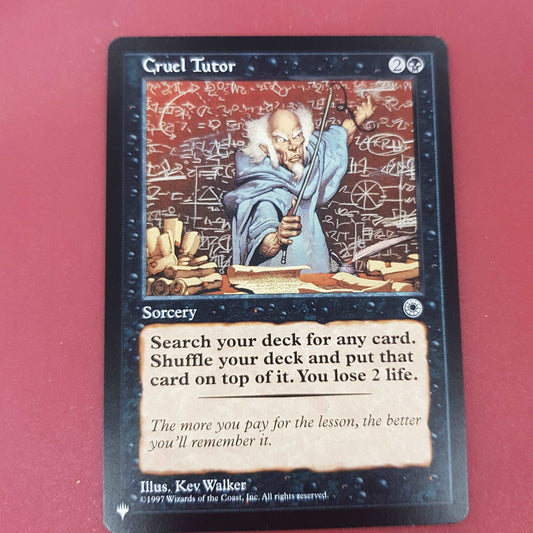 Cruel Tutor (List)