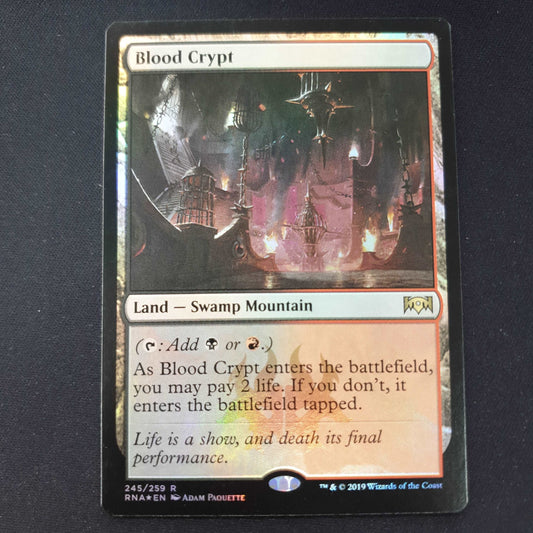 Blood Crypt foil