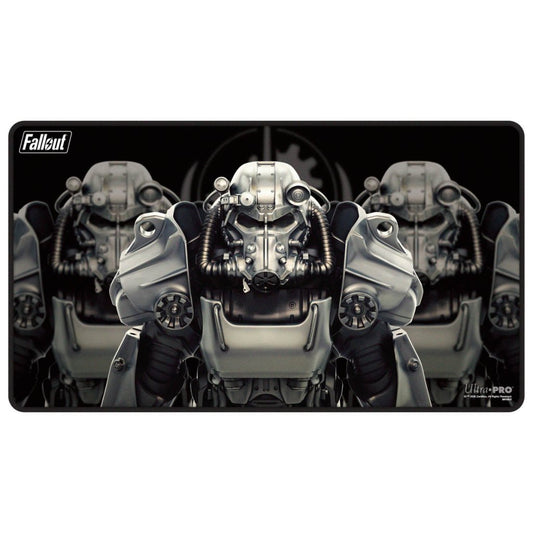 Fallout: Brotherhood of Steel Black Stitched Edge Playmat -  Bethesda