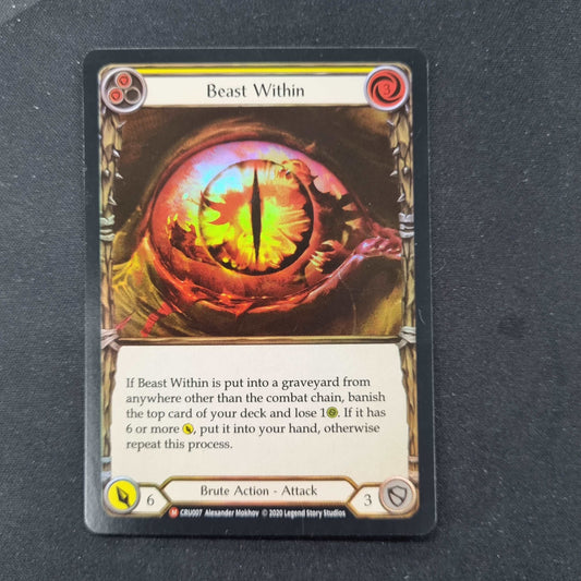 Beast Within - 1st Edition Foil