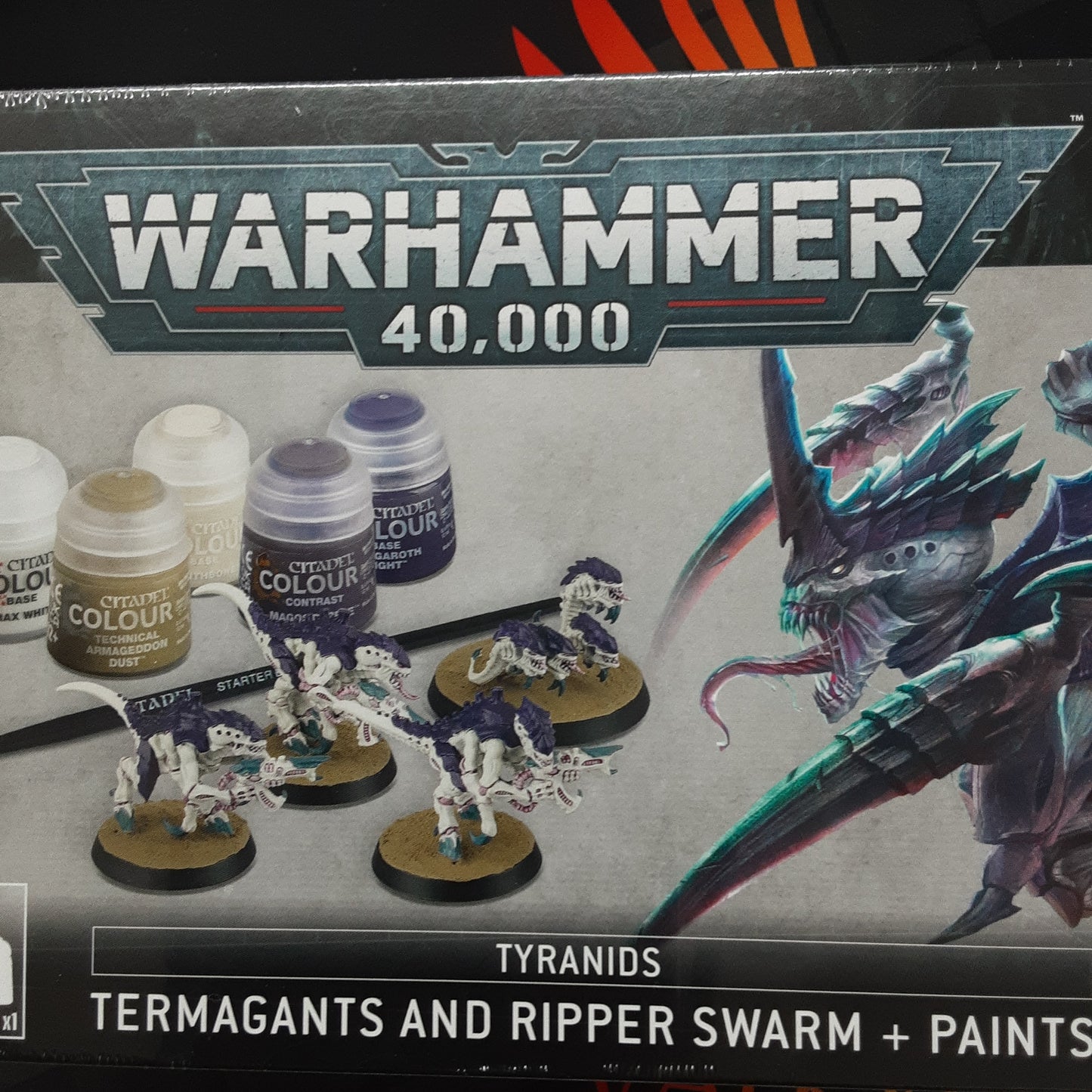 Warhammer 40K: Termagants and Ripper Swarm + Paints