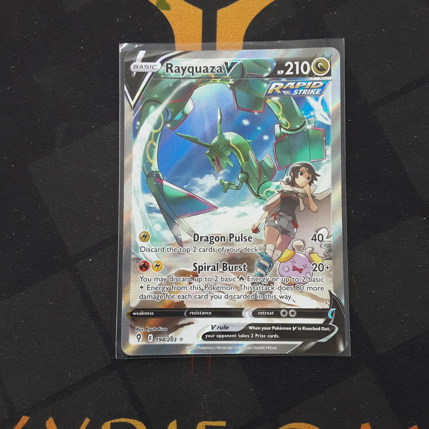 Rayquaza V - Alternative Full Art 194/203
