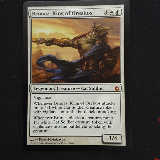 Brimaz, king of Oreskos