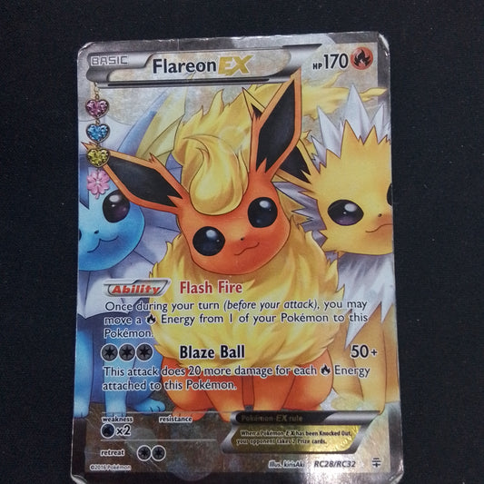 Flareon EX rc28/rc32 DAMAGED