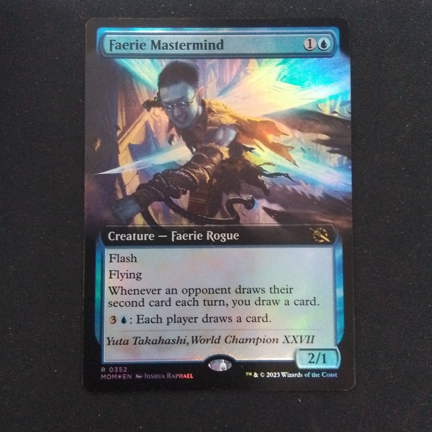 Foil Faerie Mastermind - Full Art