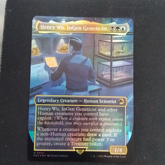 Foil. Henry Wu, InGen Geneticist