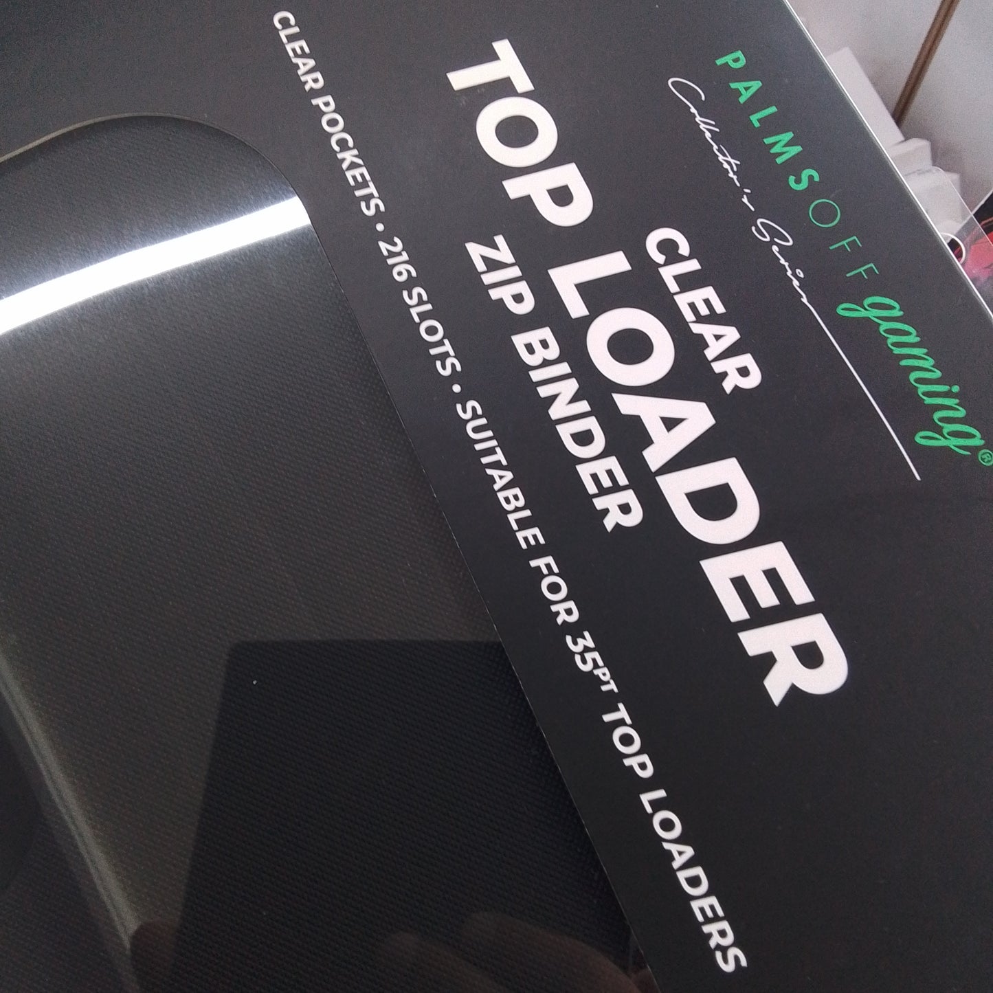 Palms Off - Collector Series Clear Top Loader