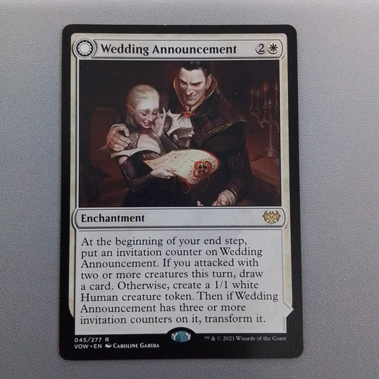 Wedding Announcement (VOW)