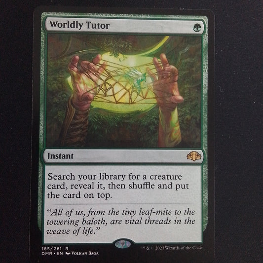 Worldly Tutor (Dmr)