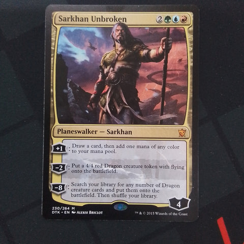 Sarkhan Unbroken (DTK)