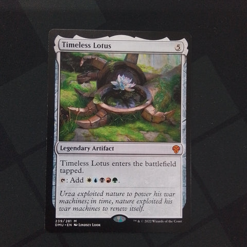 Timeless Lotus - (DMU Planeswalker Promo)