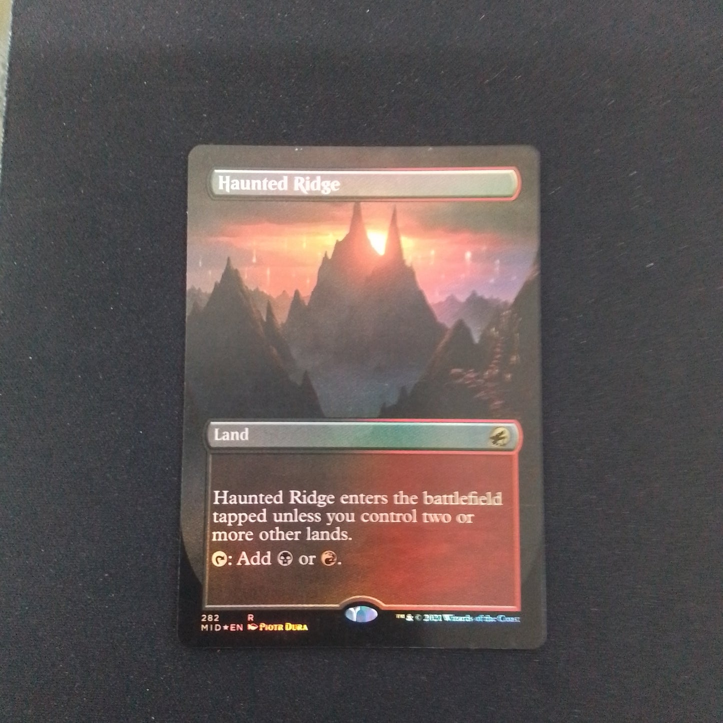 Haunted Ridge (Foil, Midnight hunt)