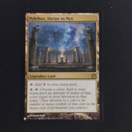Nykthos, Shrine to Nyx (mystery)