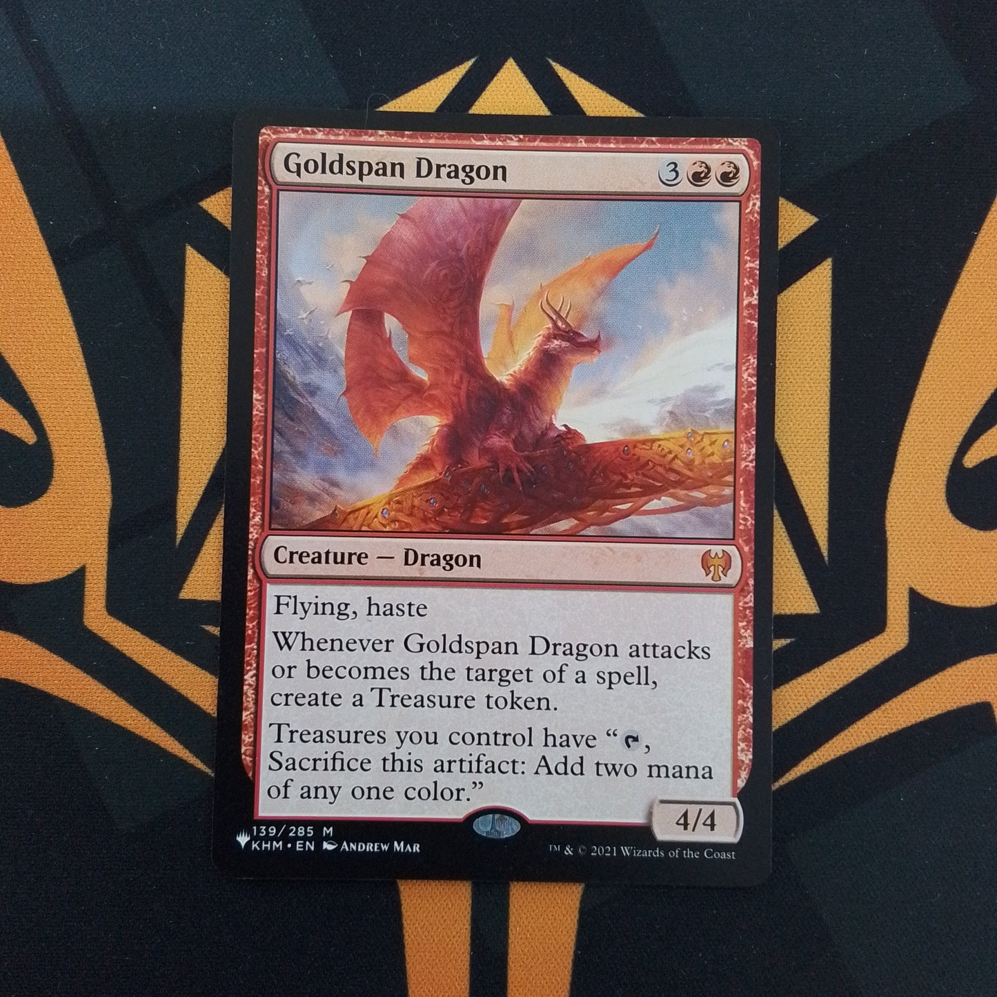 Goldspan Dragon (the list)