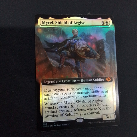 Myrel, Shield of Argive - Extended Art Foil