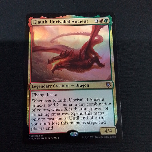 Klauth, Unrivaled Ancient - Foil