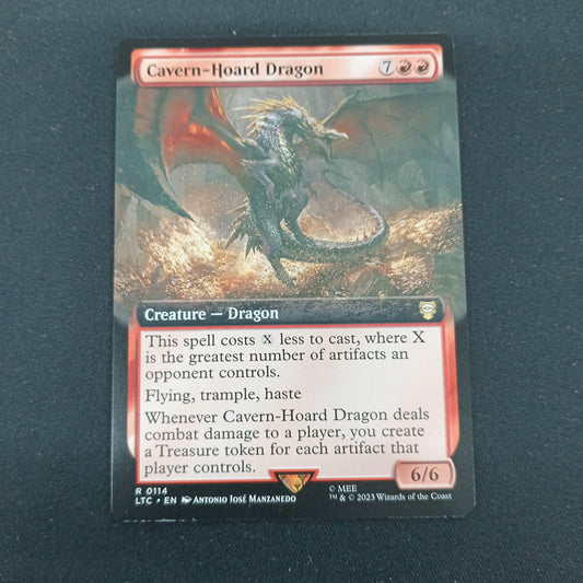 Cavern-Hoard Dragon - Extended Art