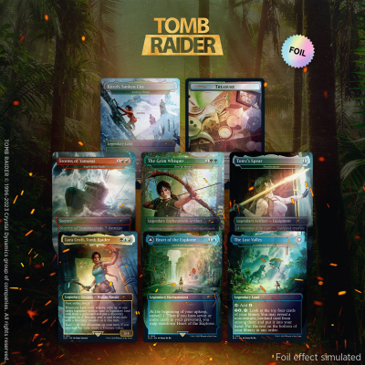 MTG Secret Lair: Secret Lair x Tomb Raider Foil