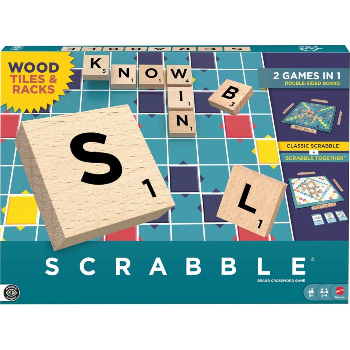 Scrabble - Wood Tiles