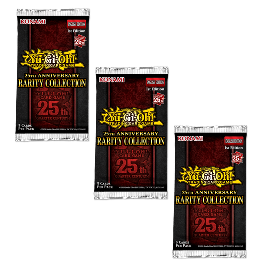 Yugioh - 25th Anniversary Rarity Collection 3-Pack Tuck Box