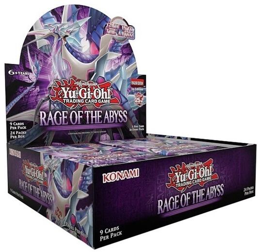 Yugioh Rage of the Abyss Booster Box
