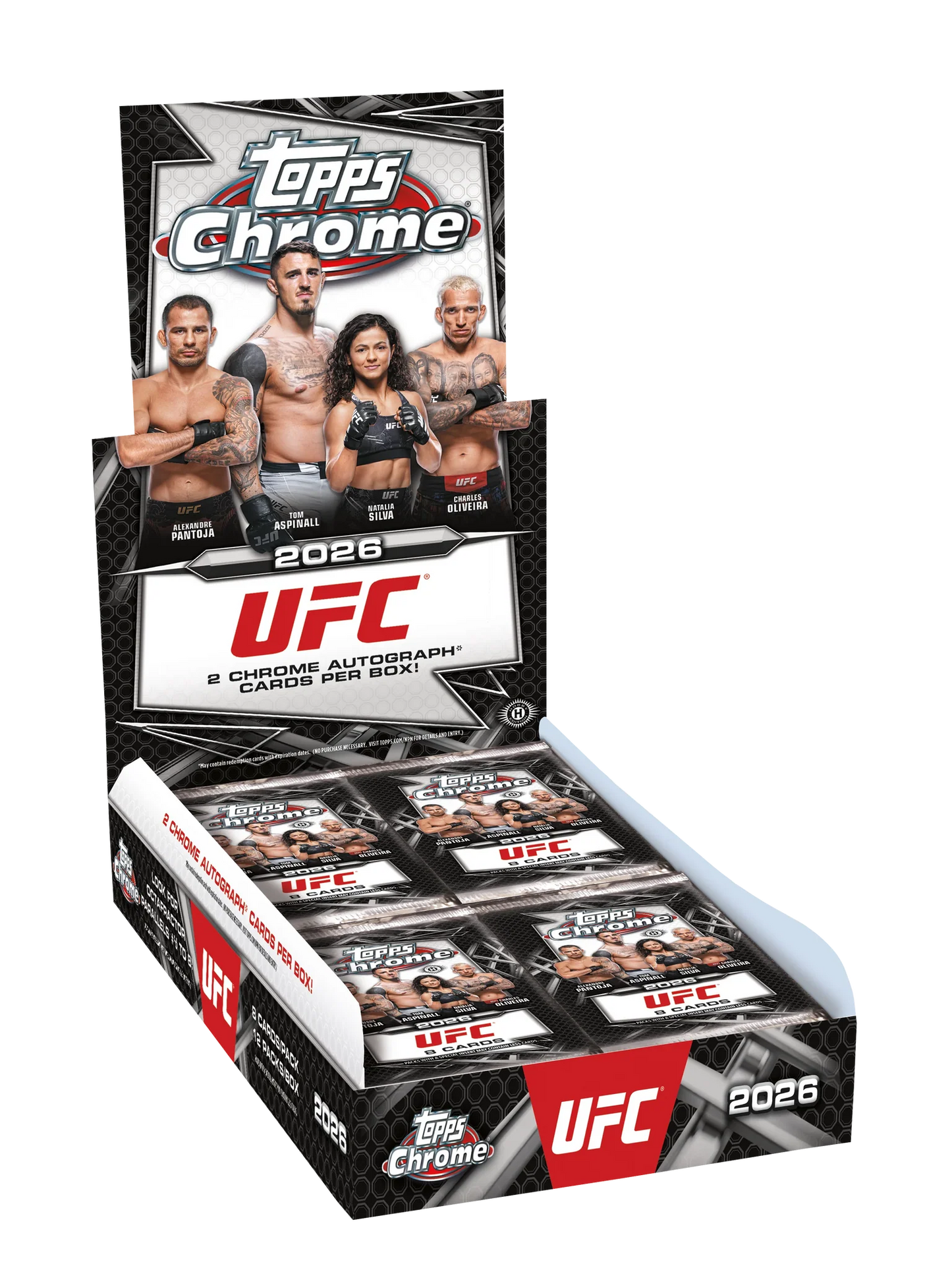 Topps Chrome UFC 2026 Hobby Booster