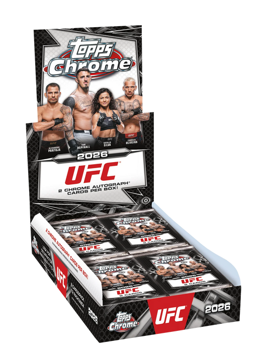Topps Chrome UFC 2026 Hobby Booster