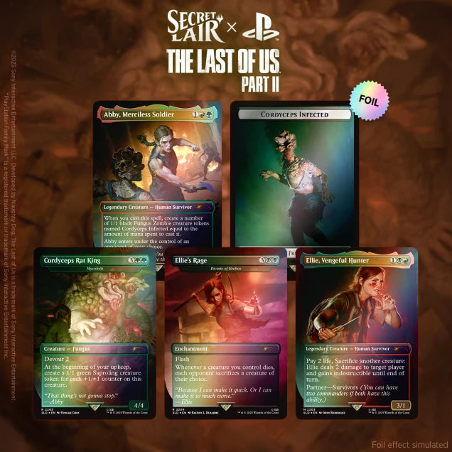 MTG Secret Lair: Secret Lair x The Last Of Us Part 2