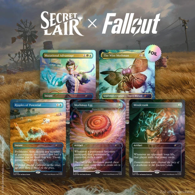 MTG Secret Lair: Secret Lair x Fallout®: Rad Foil Edition