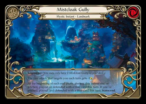 Mistcloak Gully // Inner Chi (MST000 fabled)