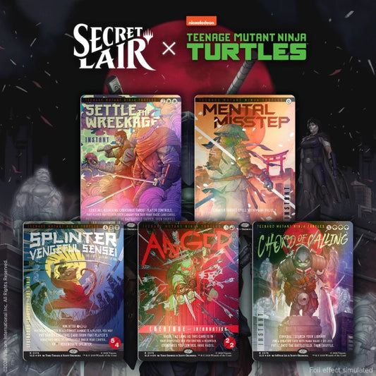 MTG Secret Lair: Secret Lair x Teenage Mutant Ninja Turtles: The Last Ronin Foil Edition