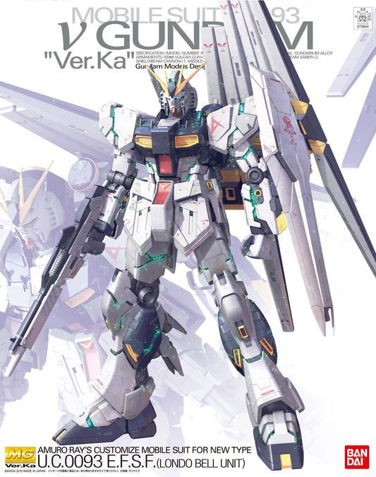 MG 1/100 NU GUNDAM KA.