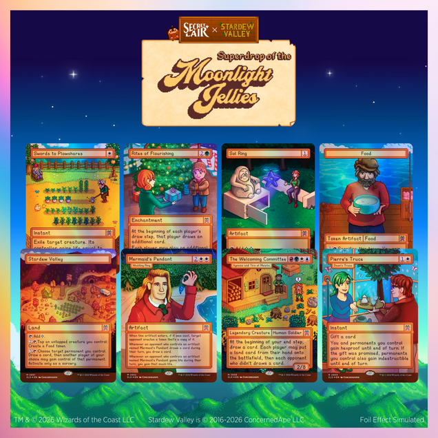 MTG Secret Lair: Stardew Valley x Secret Lair