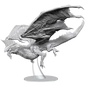 D&D: Nolzurs Marvelous Miniatures Adult Silver Dragon Unpainted
