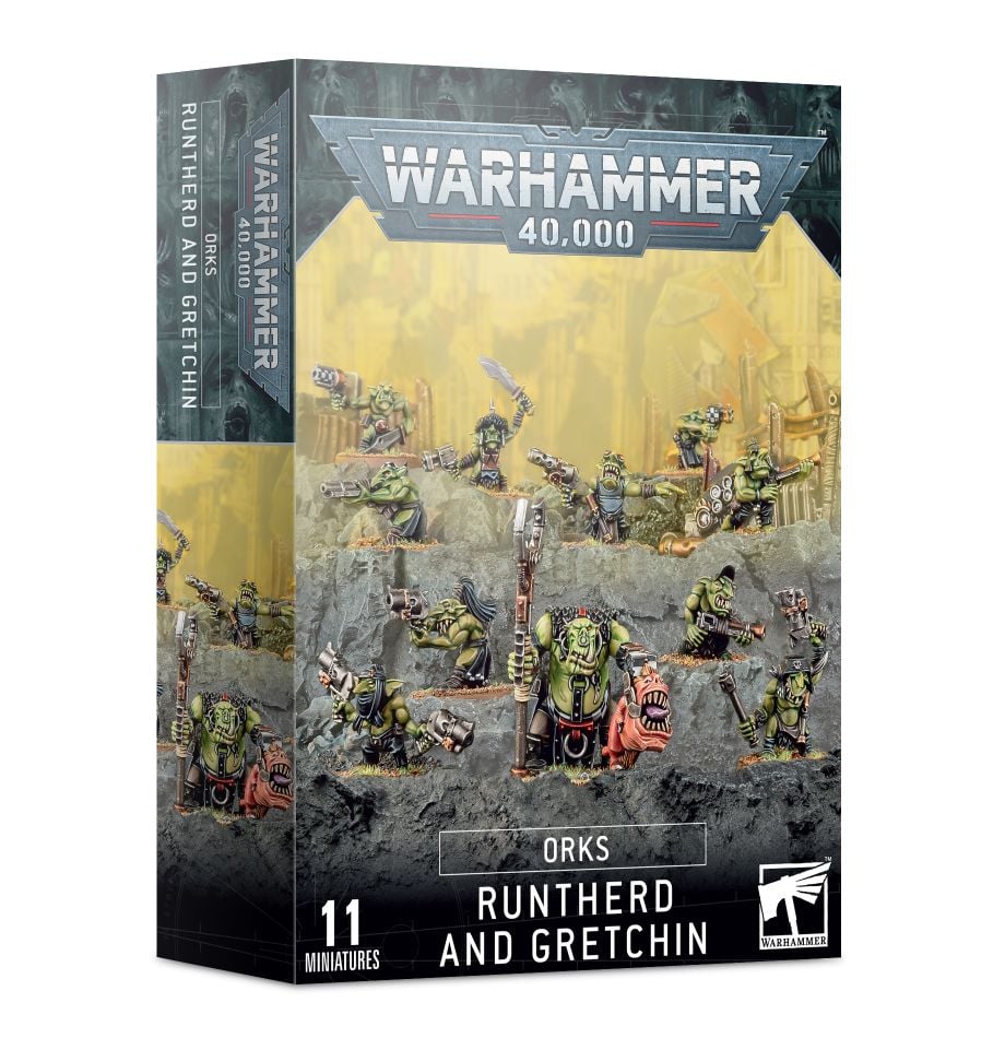 Warhammer 40,000 - Orks: Runtherd and Gretchin
