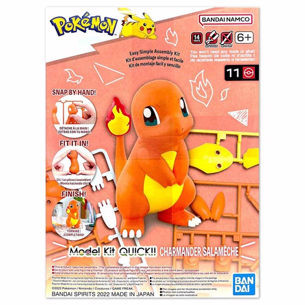Pokemon Model Kit - Charmander