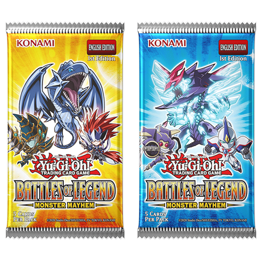 Yugioh - Battles of Legend: Monster Mayhem Booster Pack
