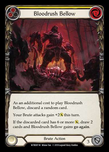 Bloodrush Bellow | Majestic [Rainbow Foil] - Alpha Print