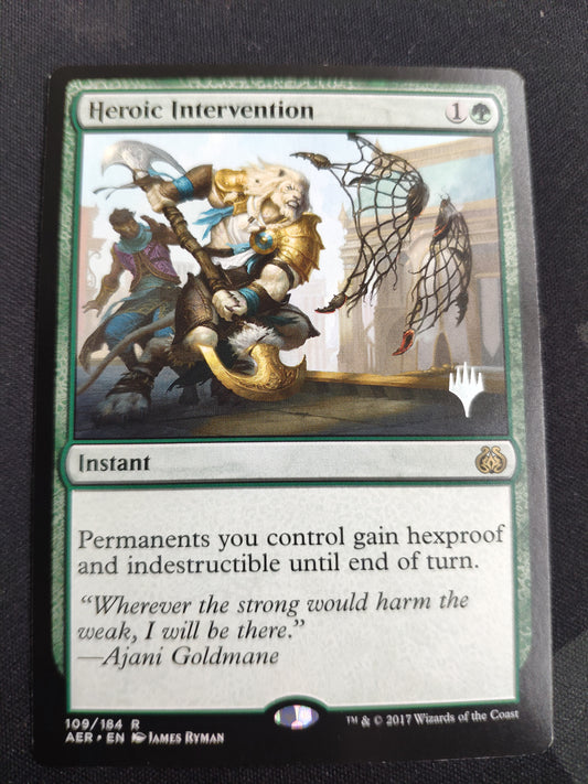 Heroic Intervention (AER) (stamped)