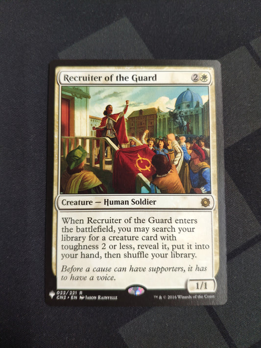 Recruiter of the Guard (mystery booster/the list)