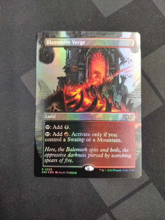 Blazemire Verge (DSK) (0329 - Borderless) (Foil)