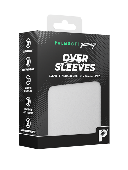 Palms Off Premium Oversleeves (100pc) – Standard Size