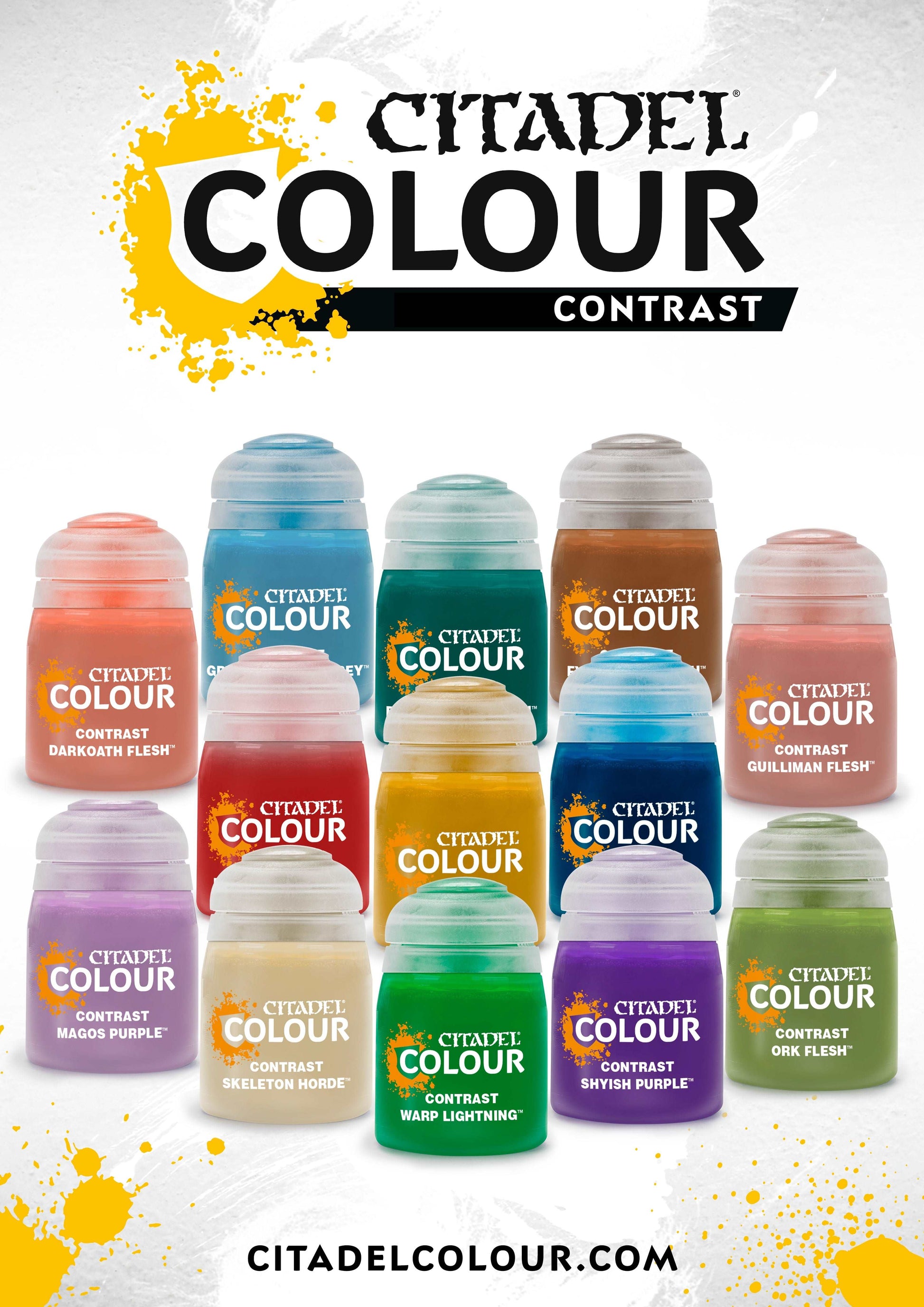 Citadel Paints Contrasts
