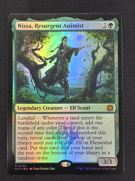 Nissa, Resurgent Animist (MAT, Foil)