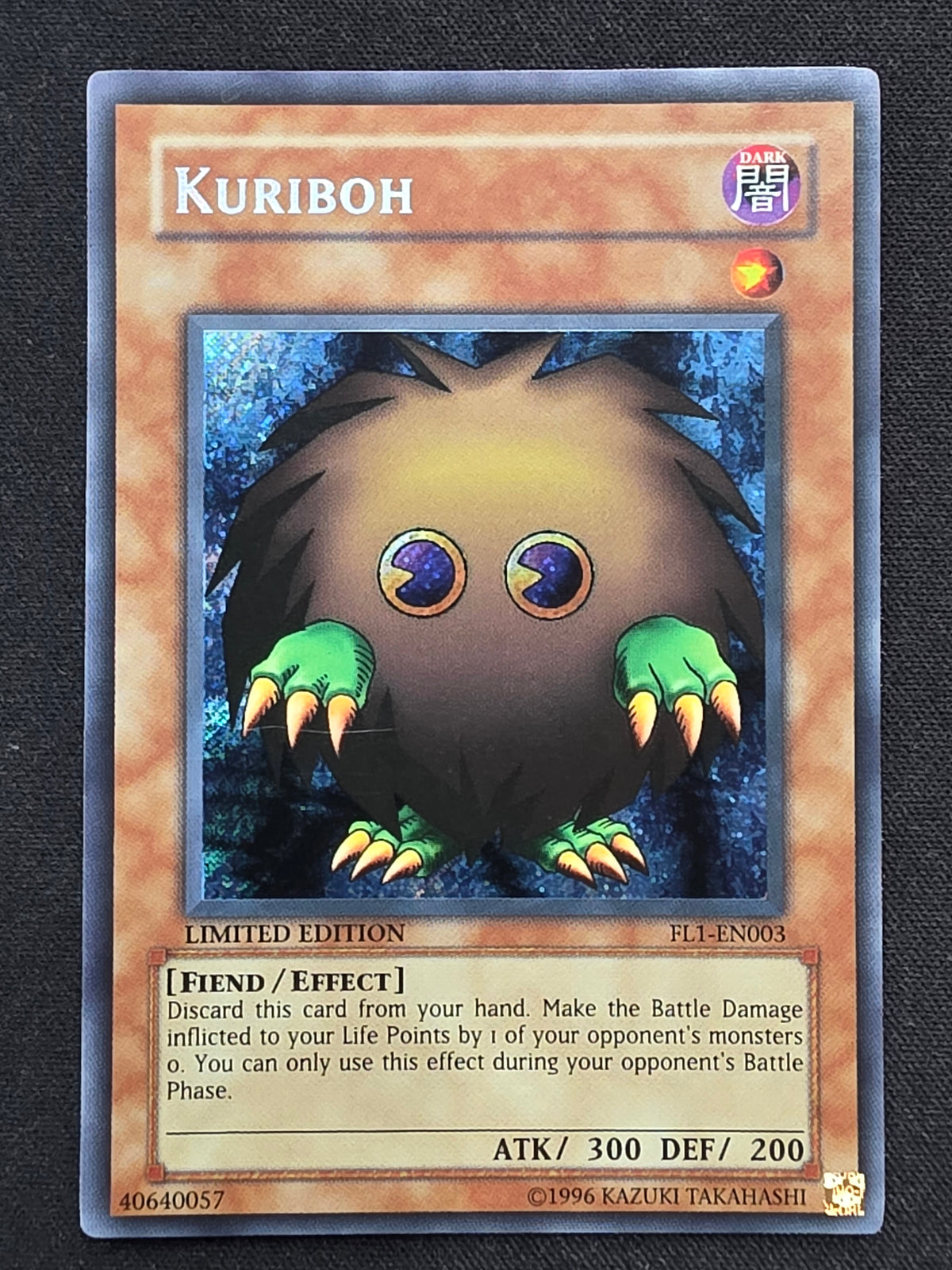 Kuriboh (FL1-EN003, Secret Rare, Limited Edition)